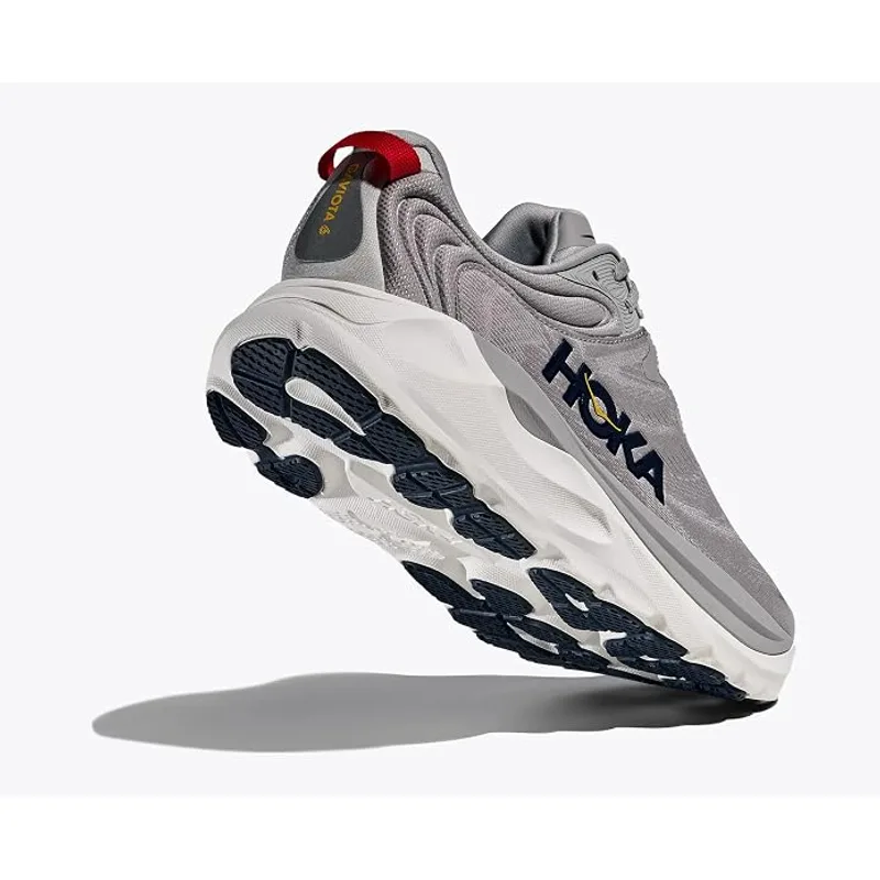 Hoka Men's Gaviota 6 Stellar Grey/Stardust 12 Medium — Gray 3