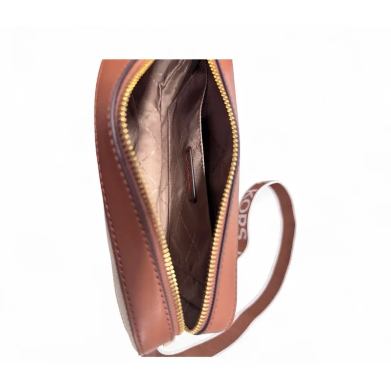 Michael Kors Maeve Large East West Pocket Crossbody 38S5G5VC9C Luggage 5