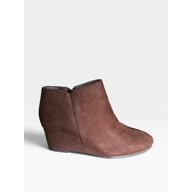 Style & Co Poppyyf Women’s Booties Size 7.5 Dark Roast