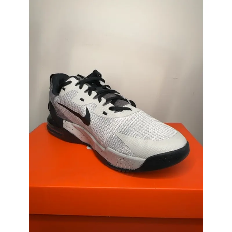 Nike Men's Air Max Alpha Trainer 5 Workout Shoes, LightIron Ore/Black-Flat Pewter, 8.5 — Gray/Black 5