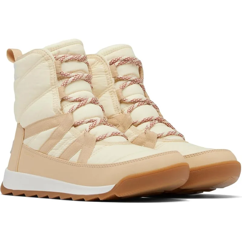 Sorel Women's Whitney II Plus Lace Waterproof Boot — Honey White/Ceramic — Size 10.5