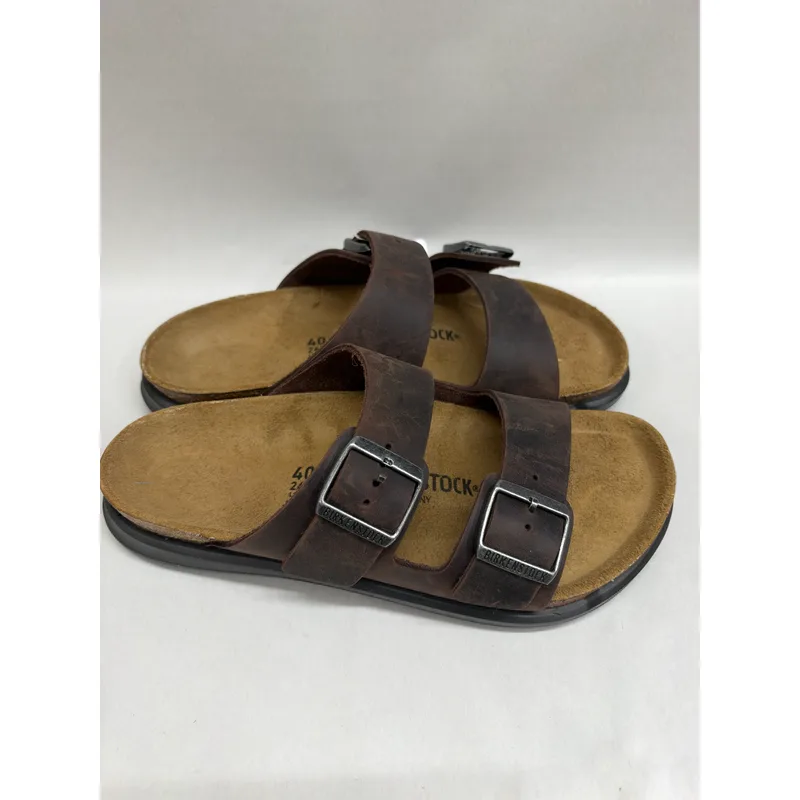 Birkenstock, Women's, Arizona Rugged, Habana, Women's 9-9.5, Medium — Brown 4