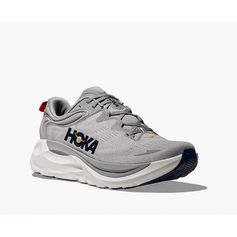 Hoka Men's Gaviota 6 Stellar Grey/Stardust 12 Medium — Gray 4