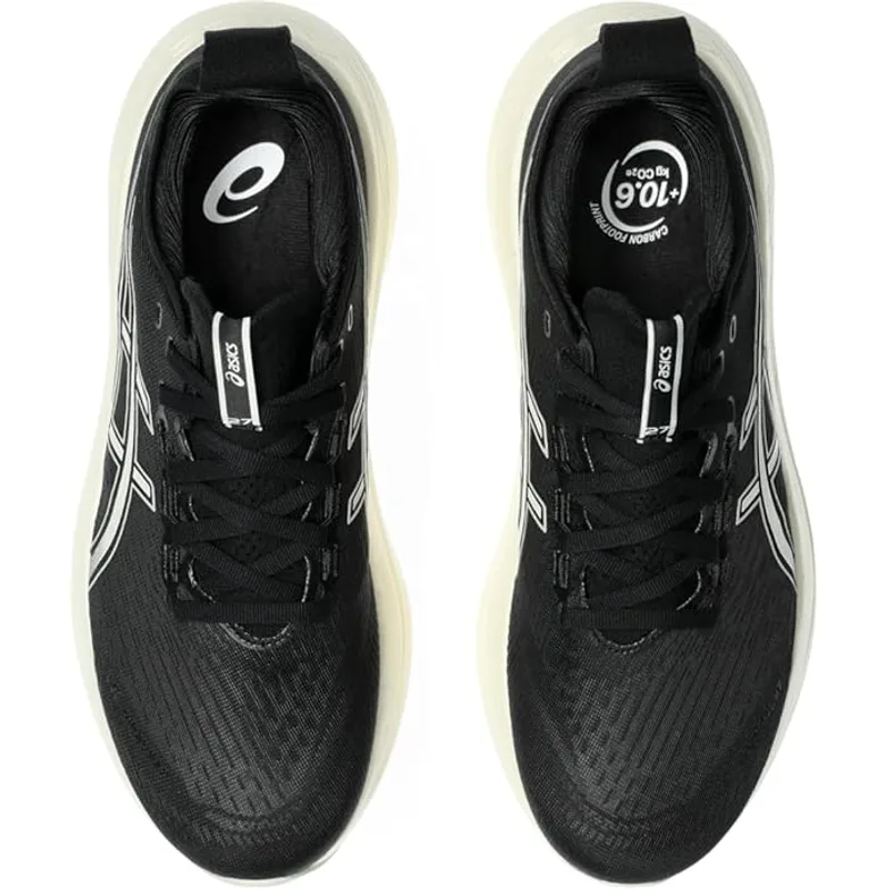 Asics Men's Gel-Nimbus 27 Running Shoes — Black — Size 9 4