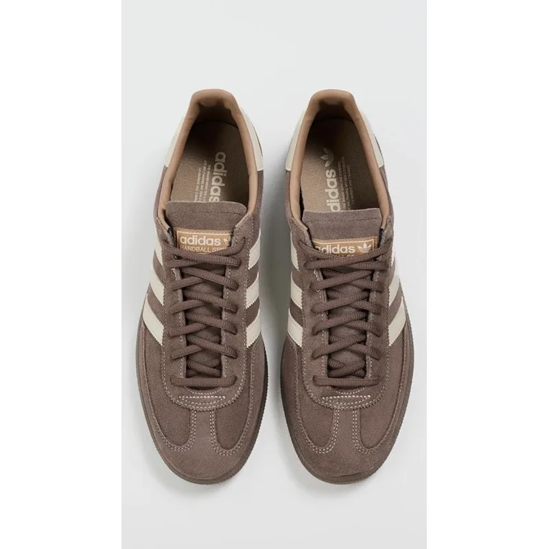 adidas Men's Handball Spezial Earth strataWonder White/GUM5 8.5 US — Brown 4