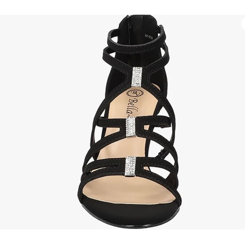 Bella Vita Karlette Sandal in Black Leather — Size 9 4