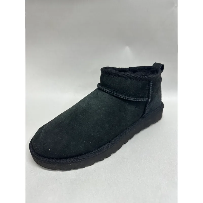 Ugg Women's Classic Ultra Mini Boot, Black, 08 — Size 8 7