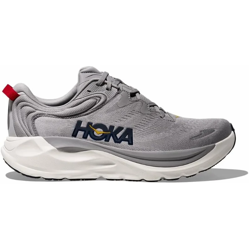 Hoka Men's Gaviota 6 Stellar Grey/Stardust 12 Medium — Gray
